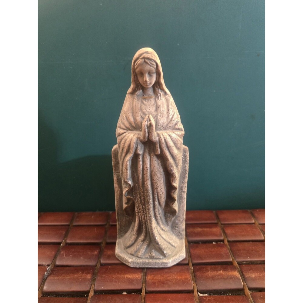 Virgin Mary Madonna Ceramic Planter Vintage Napcoware R-5964 8.25"x3.25"x3"